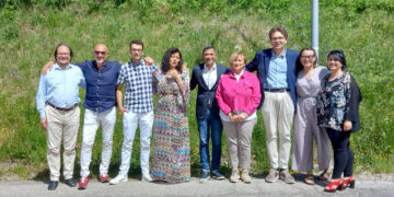 Menna e Paolucci a Castiglione Messer Marino a sostegno di Di Palma, «Necessario fare squadra»