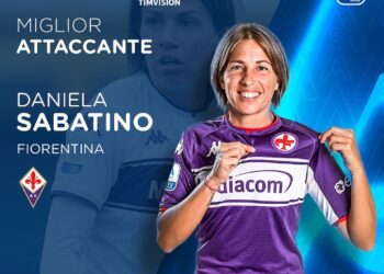 La serie A premia Daniela Sabatino: è lei la migliore attaccante della stagione