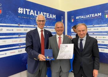 Fip Abruzzo: il presidente Di Girolamo insignito della Stella d’Oro del Coni