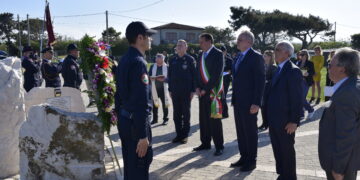 Fossacesia commemora i tre poliziotti caduti in mare l’11 maggio 2005