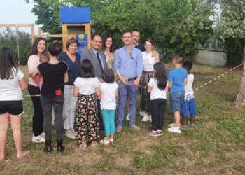 Genova Rulli, inaugurato dai Lions un piccolo parco giochi per i bambini ospiti della casa famiglia