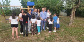 Genova Rulli, inaugurato dai Lions un piccolo parco giochi per i bambini ospiti della casa famiglia
