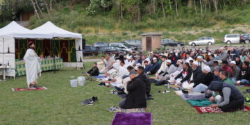 A Vasto la preghiera di fine Ramadan: «Portiamo un messaggio di pace e condivisione»