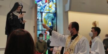 Nella parrocchia San Nicola i festeggiamenti per santa Rita da Cascia