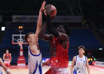 Il talento dell’Unibasket Kadjividi alla Next Gen con l’Olimpia Milano