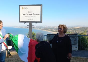 Vasto ricorda Padre Settimio Zimarino, in via Adriatica il Largo che porta il nome del compositore francescano