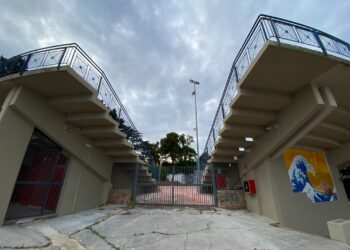 Arena Morricone chiusa dal 2017. «Difficoltà nel reperire i materiali, ma siamo in dirittura d’arrivo»