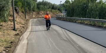 Lavori in corso sull’Istonia: circolazione rallentata sulla Vasto città-Vasto Marina