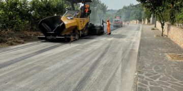 Lavori in corso sull’Istonia: circolazione rallentata sulla Vasto città-Vasto Marina