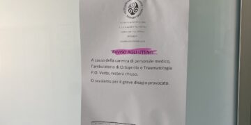 Chiuso l’ambulatorio di Ortopedia al San Pio, decine di pazienti devono tornare a casa