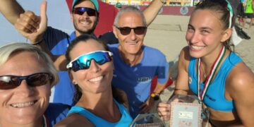 Coppa Italia a Menegatti-Gottardi: è festa con i coach De Marinis e Marcovecchio