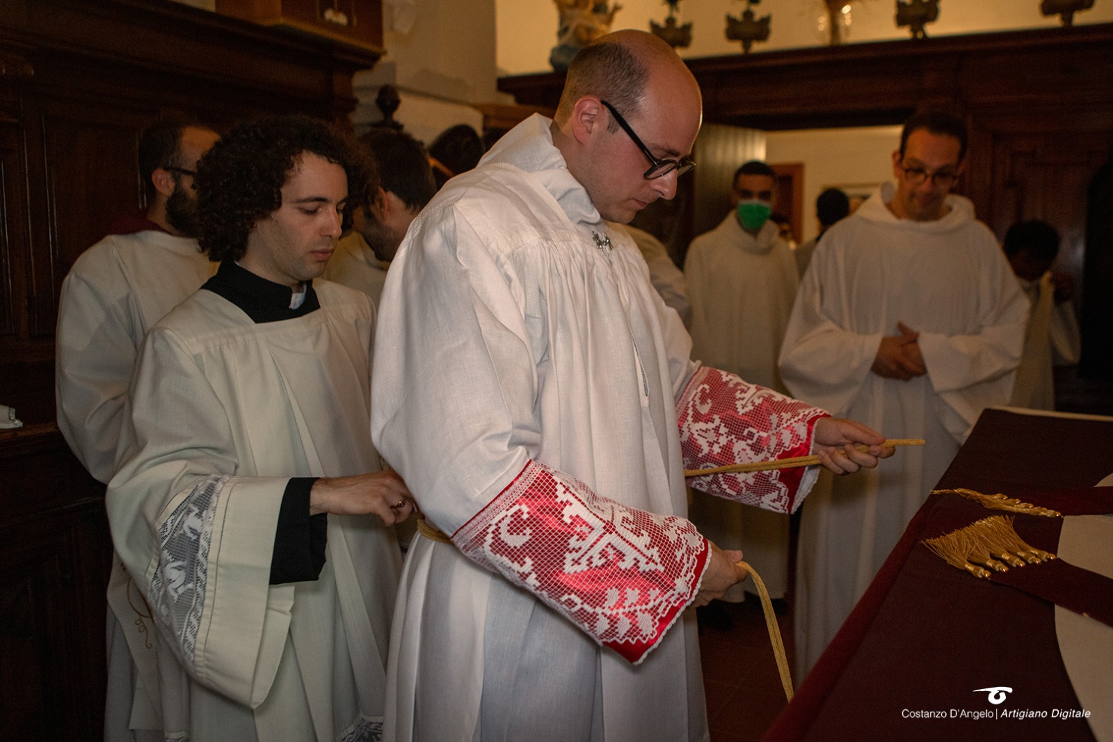 Daniele Di Michele ordinato sacerdote da monsignor Forte. Prima