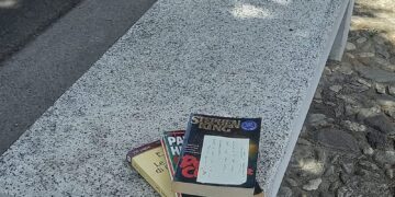 Libri sulle panchine un book crossing “artigianale”