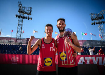 Nicolai e Cottafava vincono il torneo “Elite 16” di Jurmala del Beach Pro Tour