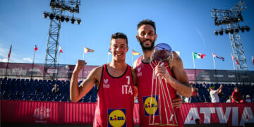 Nicolai e Cottafava vincono il torneo “Elite 16” di Jurmala del Beach Pro Tour