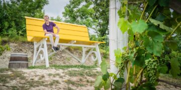 “Big Bench”: a Roccaspinalveti la prima panchina gigante d’Abruzzo e Molise