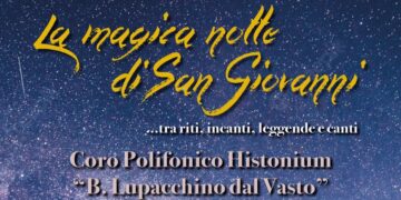 Il 23 giugno “La magica notte di San Giovanni”, il “benvenuto” all’estate del Coro Polifonico Histonium