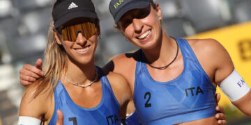 Mondiali di beach volley: al Foro Italico esordio vincente per Scampoli e Bianchin