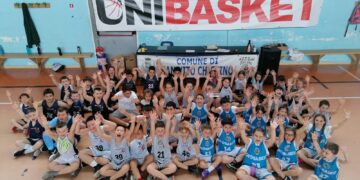 San Vito, grande successo per il raduno provinciale organizzato dall’Unibasket