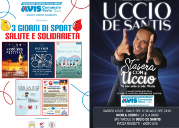 “Vasto Bike Festival”, dal 3 al 5 giugno tre giorni di solidarietà, sport, salute e spettacolo