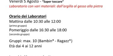 A Castiglione Messer Marino bambini e ragazzi incontrano disegno e pittura nei laboratori di “Percorsi d’Arte”