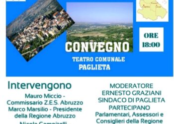 Zes, a Paglieta il convegno sullo sviluppo delle aree nella Val di Sangro