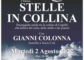 Passeggiata col naso all’insù tra i colli di Cupello per la 5ª edizione di “Stelle in collina”