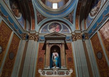 Santa Maria Maggiore, restituita all’antico splendore la cappella del Sacro Cuore