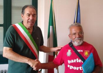 Da Monaco a Barletta per ricordare il padre: Caputo accolto a Fossacesia