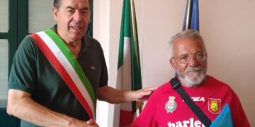 Da Monaco a Barletta per ricordare il padre: Caputo accolto a Fossacesia