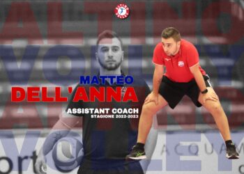 Altino Volley: Matteo Dell’Anna sarà il vice di coach Giunta