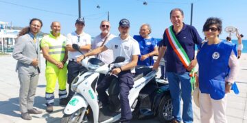 Fossacesia: nuovo mezzo elettrico Duck per Polizia e Ispettori Ambientali