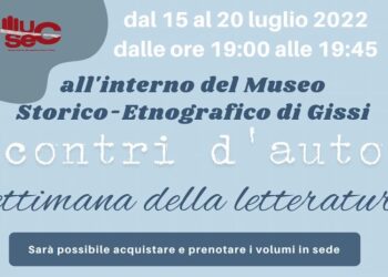 Museo di Gissi, sei incontri d’autore per la Settimana della Letteratura
