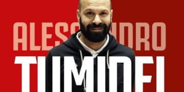 Vasto Basket, Tumidei è il nuovo coach. Al lavoro per il roster, parola d’ordine: sostenibilità
