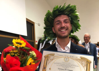 Congratulazioni al neo dottore Lorenzo De Cinque