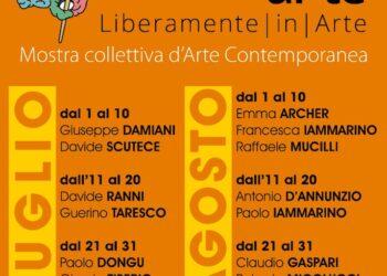 “Liberamente in arte”, al via la mostra collettiva al Chiostro dell’ex curia