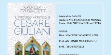 “Il percorso artistico di Cesare Giuliani”: il 26 luglio la presentazione del libro