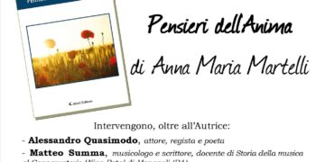 Mozzagrogna: domenica 10 si presenta il libro “Pensieri dell’Anima”