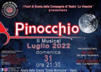 All’Arena Morricone torna in scena “Pinocchio – Il musical”