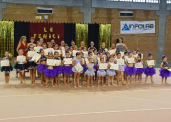 Ginnastica ritmica, applausi per il saggio della Asd Gymnica Le Fenici