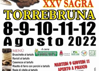 A Torrebruna torna la Sagra “Tartufo re”: ad agosto la 25ª edizione