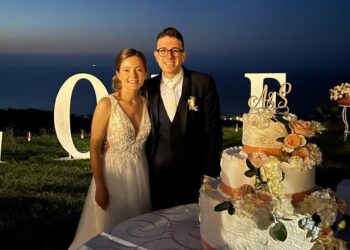 Auguri agli sposi Alessandro Saraceni e Sara Benvenga