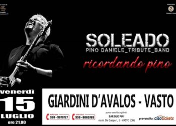 Venerdì a Palazzo d’Avalos “Ricordando Pino”, il tributo al grande Pino Daniele