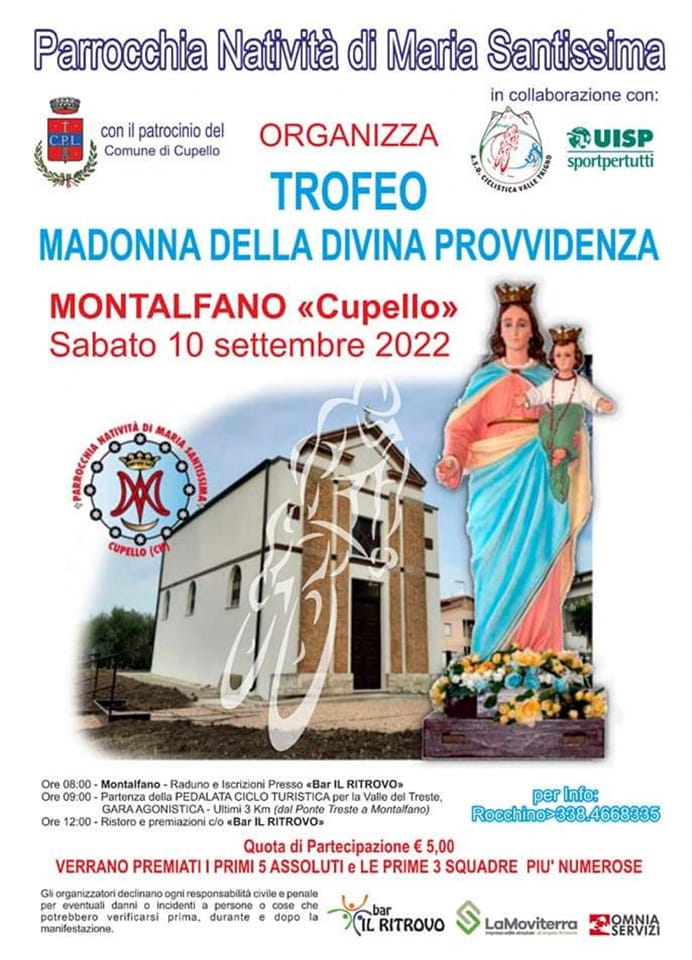 Trofeo Madonna della Divina Provvidenza Chiaro Quotidiano