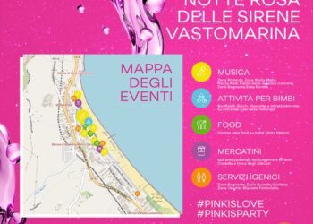 Tutto pronto per la “Notte Rosa delle Sirene”: quattro i palchi