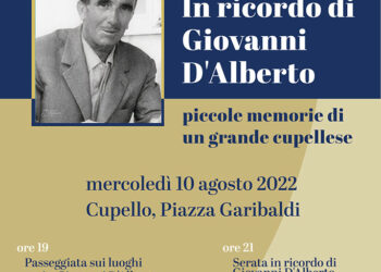Cupello ricorda Giovanni D’Alberto, «Illustre concittadino e uomo libero»