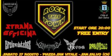 Hard rock e heavy metal a San Salvo con il “Rock This Town Fest”