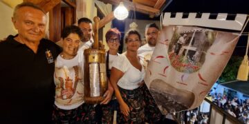 Le 6 Quartier vince il Palio culinario al Festival del peperone dolce di Altino
