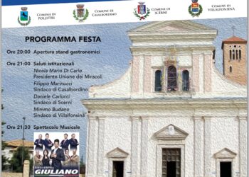 Enogastronomia, musica e spettacolo: a Pollutri la 4ª edizione della Festa dell’Unione dei Miracoli
