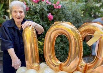I 100 anni della maestra Massimina Galante